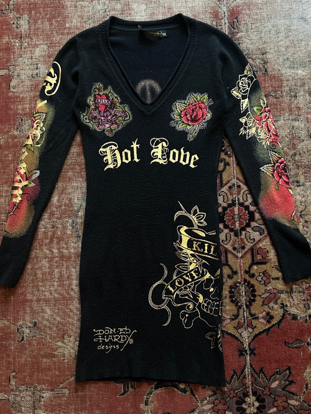 Vintage Y2K Ed Hardy Dress